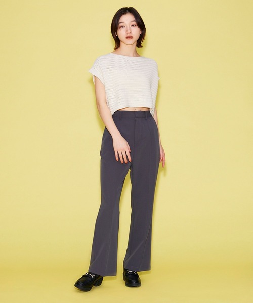 FOREVER 21(フォーエバー トゥエンティーワン)の「【BASIC】メッシュニットベスト(ベスト・レディース・ホワイト/ベージュ・FREE)」の5枚目の写真
