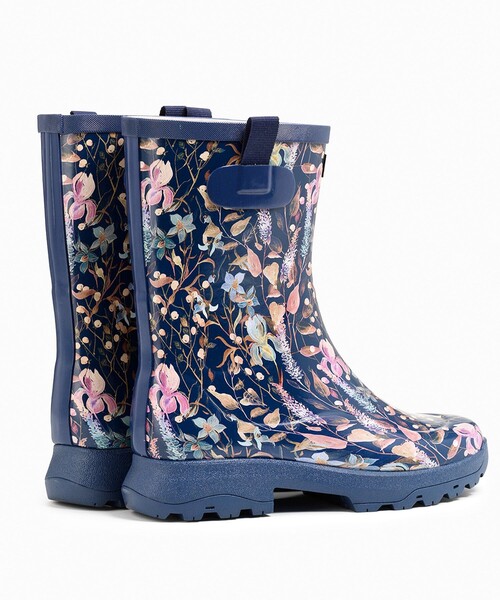 AIGLE（エーグル）の「アリア プリント ラバーブーツ（レインシューズ・レディース・ネイビー/グリーン/ダークブルー・36/37/39/38/35/40/41）」の9枚目の写真