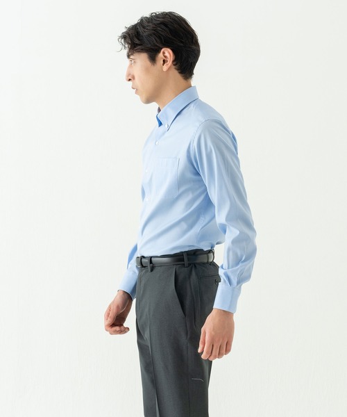 【セール】TESTA スマートドレスシャツ＜ブルー＞（ビジネスシャツ）｜BRICK & SONS（ブリックアンドサンズ）