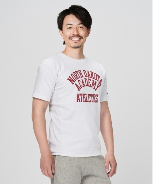 Champion(チャンピオン)の「【Champion】リバースウィーブカレッジT(Tシャツ/カットソー・メンズ・キナリ/ブラック/ホワイト・L/XL/M)」の17枚目の写真