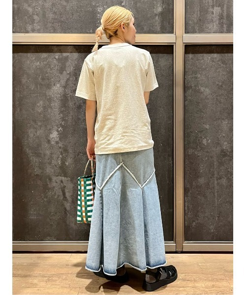 Champion(チャンピオン)の「【Champion】リバースウィーブカレッジT(Tシャツ/カットソー・メンズ・キナリ/ブラック/ホワイト・L/XL/M)」の7枚目の写真
