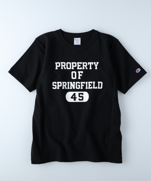 Champion(チャンピオン)の「【Champion】リバースウィーブカレッジT(Tシャツ/カットソー・メンズ・キナリ/ブラック/ホワイト・L/XL/M)」の10枚目の写真