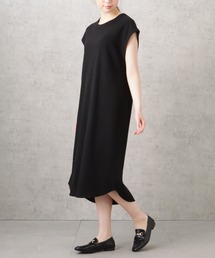 UNDERWRAPS アンダーラップス ワッフルロングTシャツワンピース