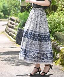 rps | コットンボイルギャザースカート(スカート)