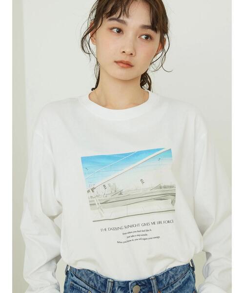AMERICAN HOLIC(アメリカンホリック)の「フォト転写カットプルオーバー(Tシャツ/カットソー・レディース・B/A・L/M)」の18枚目の写真
