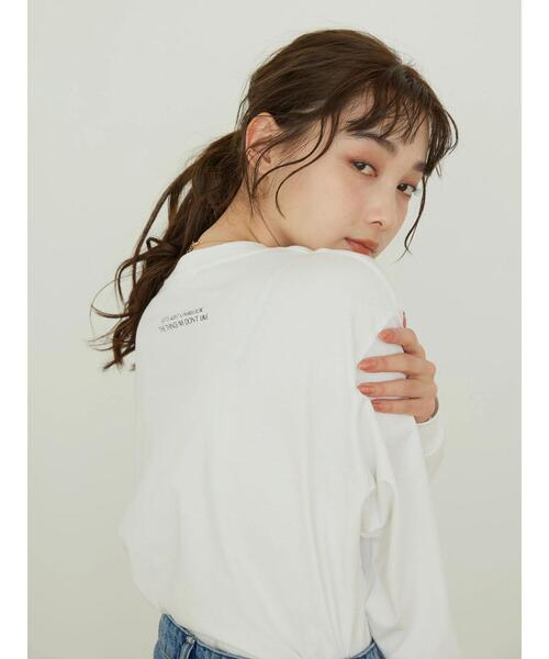 AMERICAN HOLIC(アメリカンホリック)の「フォト転写カットプルオーバー(Tシャツ/カットソー・レディース・B/A・L/M)」の19枚目の写真