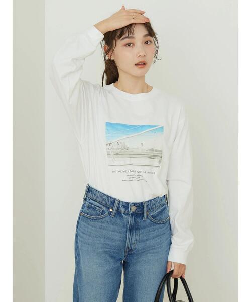 AMERICAN HOLIC(アメリカンホリック)の「フォト転写カットプルオーバー(Tシャツ/カットソー・レディース・B/A・L/M)」の20枚目の写真