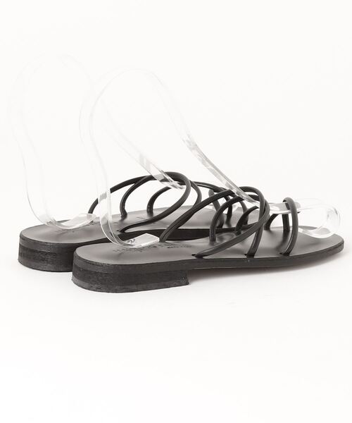 MAURO de BARI（マウロディバリ）の「MAURO de BARI TUBE SANDAL A26（サンダル・レディース・ブラック/ブラウン・37/38/36）」の7枚目の写真