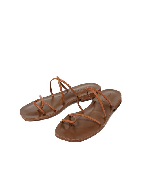 MAURO de BARI（マウロディバリ）の「MAURO de BARI TUBE SANDAL A26（サンダル・レディース・ブラック/ブラウン・37/38/36）」の9枚目の写真