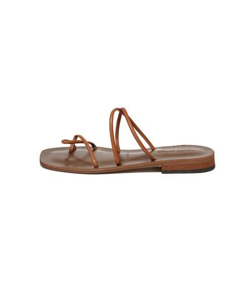 MAURO de BARI（マウロディバリ）の「MAURO de BARI TUBE SANDAL A26（サンダル・レディース・ブラック/ブラウン・37/38/36）」の10枚目の写真