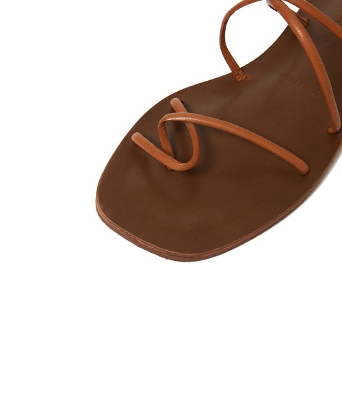 MAURO de BARI（マウロディバリ）の「MAURO de BARI TUBE SANDAL A26（サンダル・レディース・ブラック/ブラウン・37/38/36）」の11枚目の写真