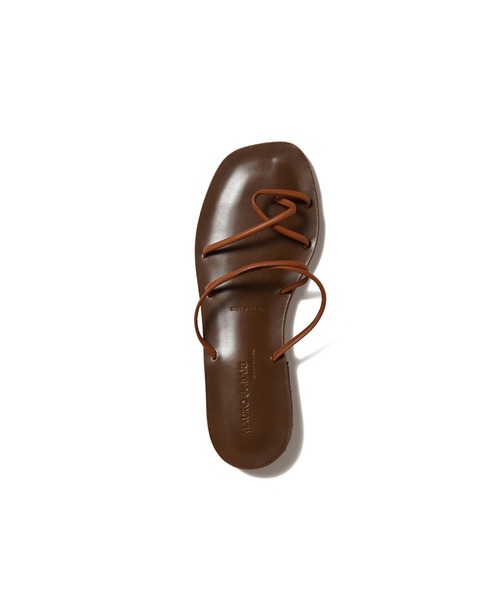 MAURO de BARI（マウロディバリ）の「MAURO de BARI TUBE SANDAL A26（サンダル・レディース・ブラック/ブラウン・37/38/36）」の13枚目の写真