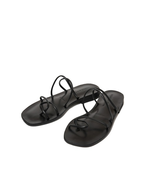 MAURO de BARI（マウロディバリ）の「MAURO de BARI TUBE SANDAL A26（サンダル・レディース・ブラック/ブラウン・37/38/36）」の15枚目の写真