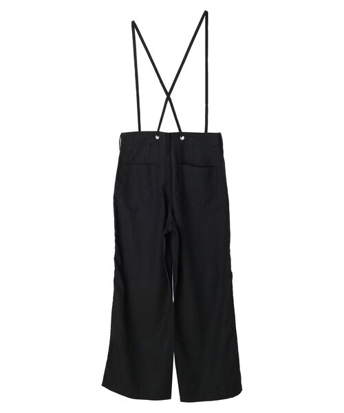 CRAFT STANDARD BOUTIQUE（クラフトスタンダードブティック）の「麻混2WAYサロペットパンツ（その他パンツ・レディース・ブラック・S/M/L）」の13枚目の写真
