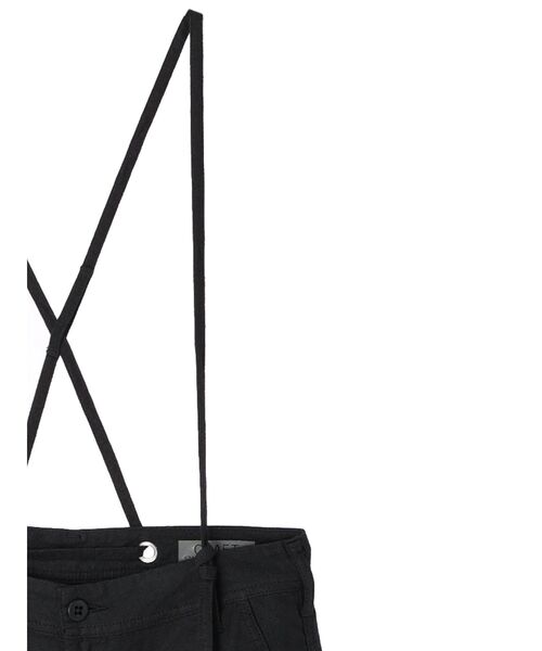 CRAFT STANDARD BOUTIQUE（クラフトスタンダードブティック）の「麻混2WAYサロペットパンツ（その他パンツ・レディース・ブラック・S/M/L）」の17枚目の写真