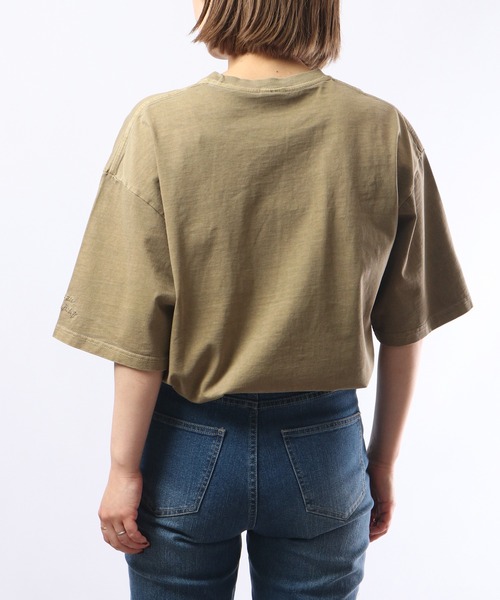 Toucan Surfing(トゥーカンサーフィン)の「Toucan Surfing 天竺 顔料染め ポケット付き Tシャツ(Tシャツ/カットソー・メンズ・ブラウン/サックスブルー/ブラック/オフホワイト・M/L/LL)」の22枚目の写真
