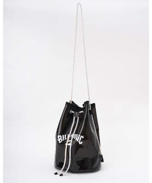 BILLABONG(ビラボン)の「BILLABONG レディース BEACH BAG バッグ 【2023年夏モデル】/ビラボンビニール巾着(きんちゃく)(ショルダーバッグ・レディース・ブラック/ブルー/ホワイト・FREE)」の5枚目の写真