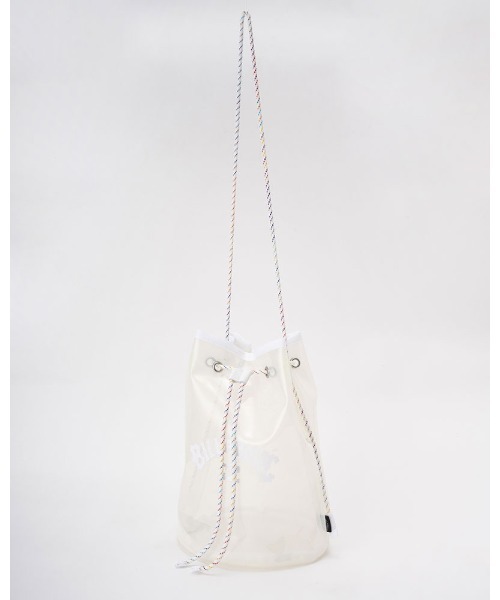 BILLABONG(ビラボン)の「BILLABONG レディース BEACH BAG バッグ 【2023年夏モデル】/ビラボンビニール巾着(きんちゃく)(ショルダーバッグ・レディース・ブラック/ブルー/ホワイト・FREE)」の4枚目の写真