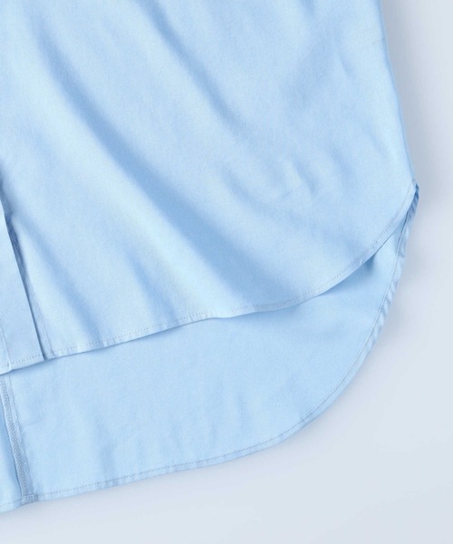 BACK NUMBER(バックナンバー)の「【BACK NUMBER】ドルマン半袖シャツ(シャツ/ブラウス・レディース・ブルー/オフホワイト/ダークグレー・L/M)」の21枚目の写真