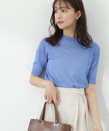 N.(N. Natural Beauty Basic) | ◆シアーシャイン半袖ニット(ニット/セーター)