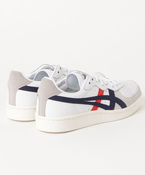 Onitsuka Tiger(オニツカタイガー)の「ジーエスエム / GSM(スニーカー・メンズ・ホワイト/ホワイト×ネイビー/ホワイト×グリーン・23/23.5/25/25.5/27.5/28/29/26.5/24/24.5/26/27/28.5)」の4枚目の写真