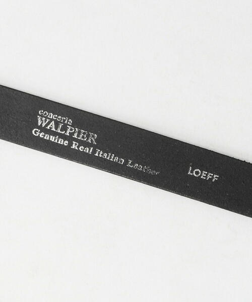 LOEFF（ロエフ）の「＜LOEFF＞スクエアバックル ベルト（ベルト・レディース・ブラック/ダークブラウン・FREE）」の17枚目の写真