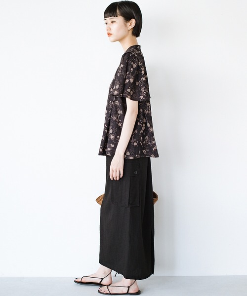 haco!(ハコ)の「みんなの描いたハートが集まって生地ができた!のでブラウス仕立ててみたよ haco! FACTORY with ah(attach heart)!(シャツ/ブラウス・レディース・ブラック系その他・SMALL/MEDIUM/LARGE/X-LARGE)」の11枚目の写真