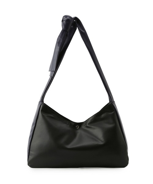 JUNRED（ジュンレッド）の「リボンショルダービッグバッグ（ショルダーバッグ・メンズ・ブラック/ネイビー・FREE）」の5枚目の写真