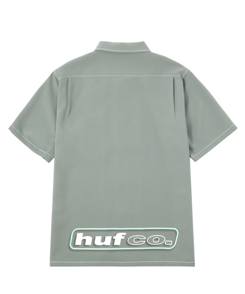 HUF(ハフ)の「LOWER BACK PROBLEMS SHIRT / HUF シャツ(シャツ/ブラウス・メンズ・グレー/ブラウン・SMALL/MEDIUM/LARGE/X-LARGE/XX-LARGE)」の4枚目の写真