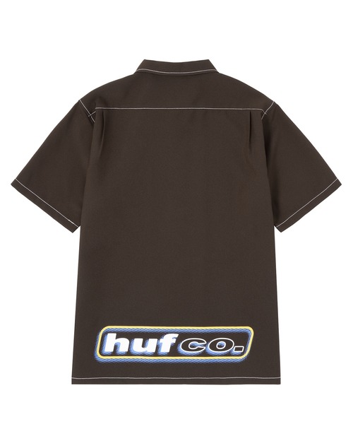 HUF(ハフ)の「LOWER BACK PROBLEMS SHIRT / HUF シャツ(シャツ/ブラウス・メンズ・グレー/ブラウン・SMALL/MEDIUM/LARGE/X-LARGE/XX-LARGE)」の5枚目の写真
