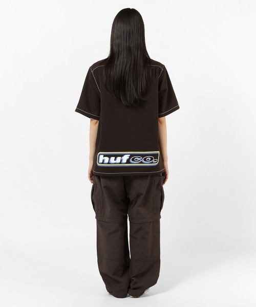HUF(ハフ)の「LOWER BACK PROBLEMS SHIRT / HUF シャツ(シャツ/ブラウス・メンズ・グレー/ブラウン・SMALL/MEDIUM/LARGE/X-LARGE/XX-LARGE)」の11枚目の写真