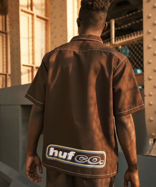 HUF(ハフ)の「LOWER BACK PROBLEMS SHIRT / HUF シャツ(シャツ/ブラウス・メンズ・グレー/ブラウン・SMALL/MEDIUM/LARGE/X-LARGE/XX-LARGE)」の20枚目の写真