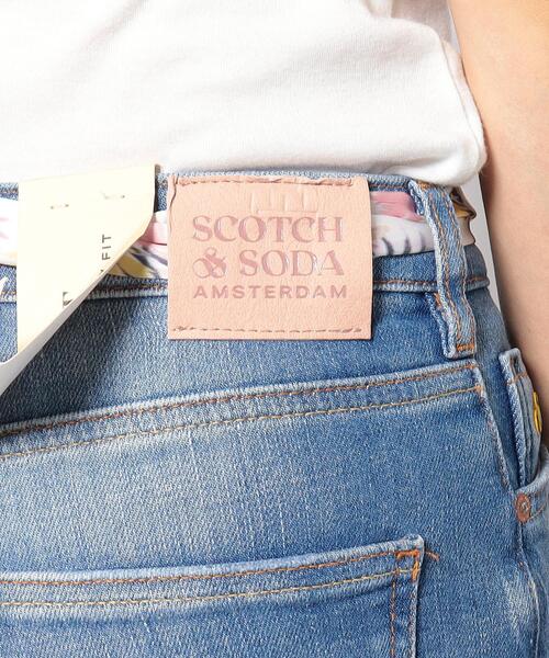 SCOTCH&SODA(スコッチアンドソーダ)の「【SCOTCH & SODA】スカーフベルト付きスキニーデニムパンツ(デニムパンツ・レディース・スカイブルー・2)」の7枚目の写真