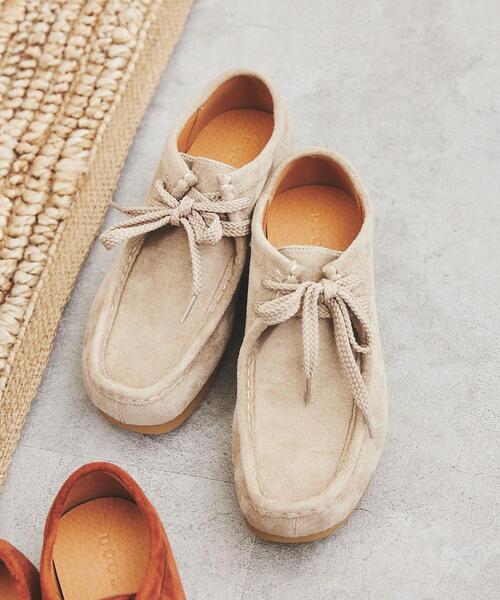 coen（コーエン）の「アンクルモカシン（モカシン/デッキシューズ・レディース・ベージュ/ダークグレー・S/M/L/XL）」の6枚目の写真