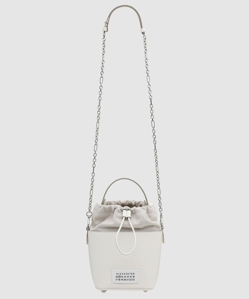 Maison Margiela ホワイトショルダーバッグ Maison Margiela Snatched Classique ショルダーバッグ