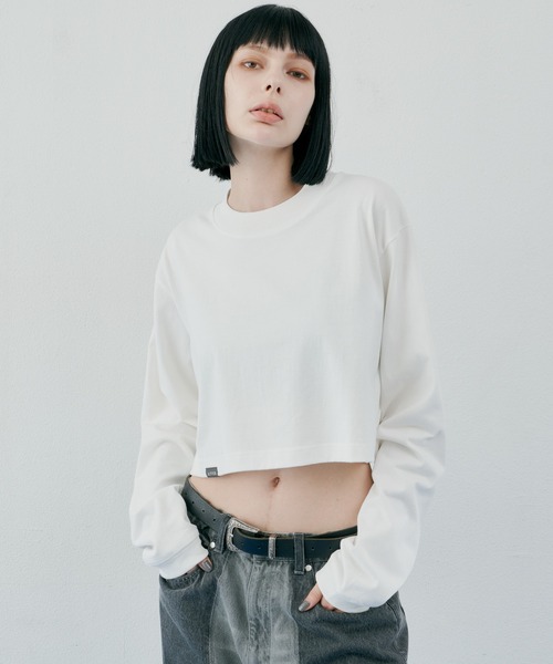 アイケーイー ロンT White 白 Sサイズのみ]LEGIT ロングTシャツ【MECHANICAL L/S TEE】WHITE