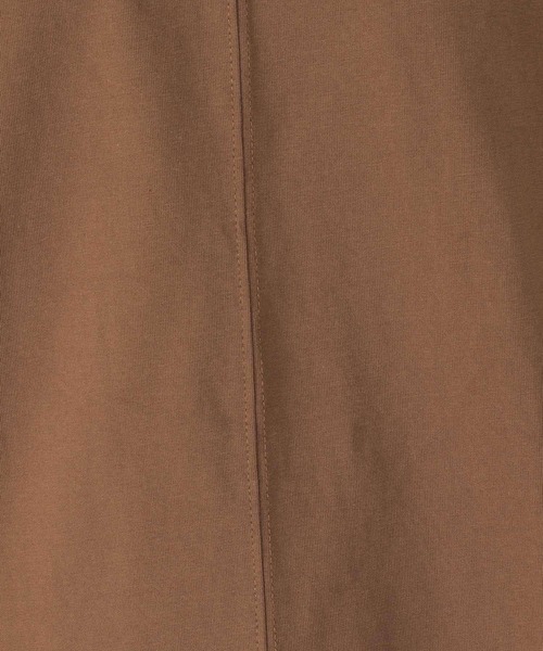 studio CLIP（スタディオクリップ）の「【接触冷感/紫外線防止】ニットリブ付きコクーンスリーブプルオーバー（Tシャツ/カットソー・レディース・オフホワイト/ブラウン/ベージュ/ピンク・FREE）」の8枚目の写真