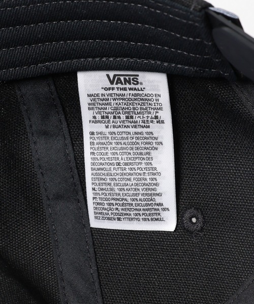 VANS（バンズ）の「VANS/ヴァンズ M VANS 66 UNSTRUCTURED キャップ（キャップ・メンズ・ブラック・FREE）」の11枚目の写真