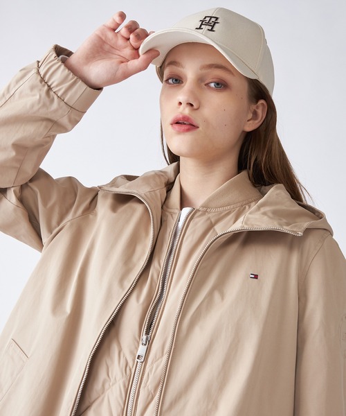 TOMMY HILFIGER(トミーヒルフィガー)の「デタッチャブルキルティングジャケット(マウンテンパーカー・レディース・ネイビー/ブラック/ベージュ・SMALL/X-SMALL/MEDIUM)」の12枚目の写真