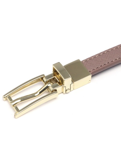 TOKYO SHIRTS（トウキョウシャツ）の「リバーシブル 牛革ベルト（ベルト・レディース・パープル/ブラック・FREE）」の7枚目の写真