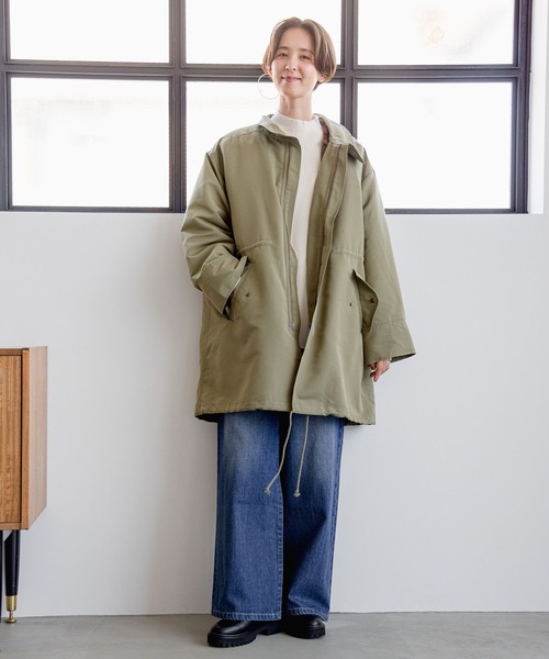 LEPSIM（レプシィム）の「ストレートワイドデニムパンツ　963143（デニムパンツ・レディース・チャコールグレー/ブルー・LARGE/SMALL/MEDIUM）」の19枚目の写真