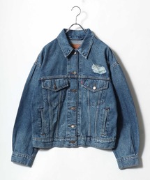 Levi's（リーバイス）の「Levi's（リーバイス）90s TRUCKER/ダメージ デニムジャケット（デニムジャケット）」