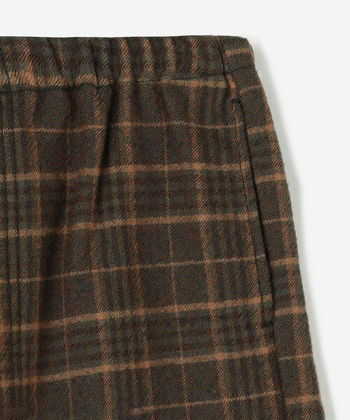 DANTON（ダントン）の「DANTON | ウール イージーストレートパンツ WOMEN（その他パンツ・レディース・グリーン系その他/オレンジ系その他・36）」の5枚目の写真