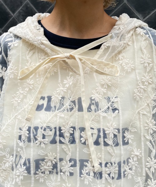 CIAOPANIC（チャオパニック）の「長袖ブラウス（シャツ/ブラウス・レディース・ブラック・FREE）」の3枚目の写真