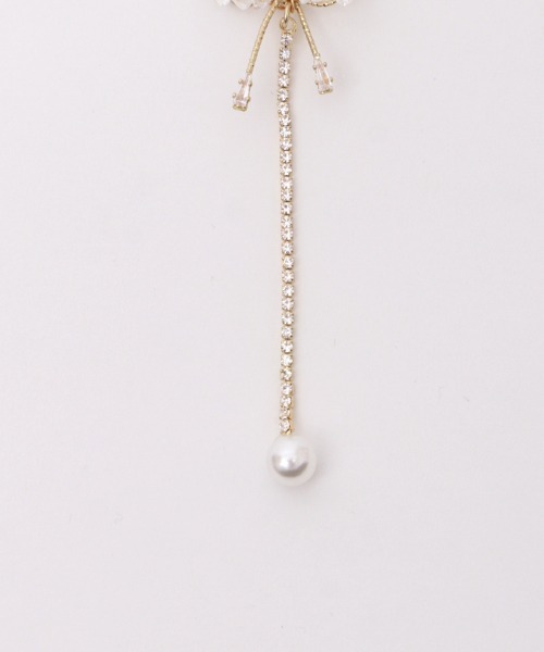 axes femme POETIQUE（アクシーズファムポエティック）の「クリアビーズネックレス（ネックレス・レディース・クリア・FREE）」の7枚目の写真