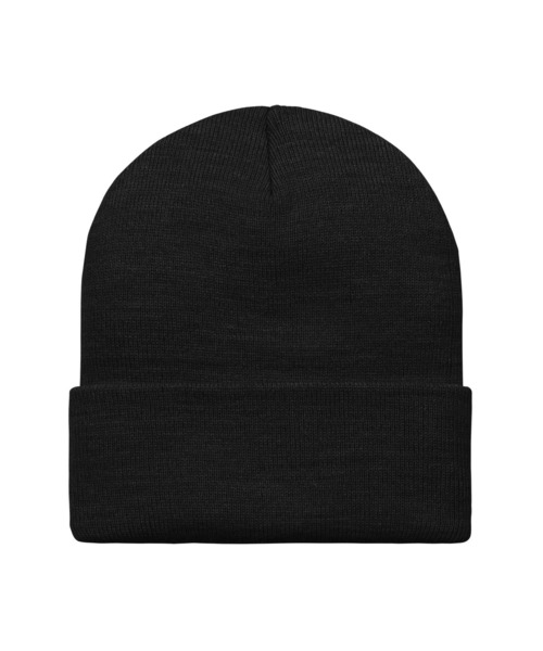 Carhartt（カーハート）の「【Carhartt WIP】SCRIPT BEANIE（ニットキャップ/ビーニー・メンズ・ブラック×ホワイト/ホワイト/ブラック/ネイビー・ONE SIZE）」の7枚目の写真