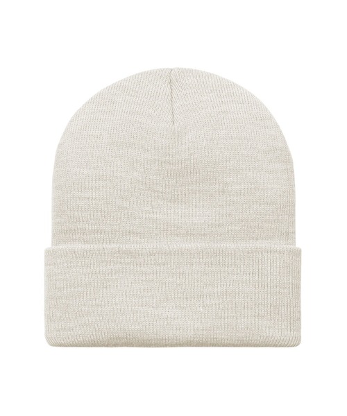 Carhartt（カーハート）の「【Carhartt WIP】SCRIPT BEANIE（ニットキャップ/ビーニー・メンズ・ブラック×ホワイト/ホワイト/ブラック/ネイビー・ONE SIZE）」の6枚目の写真