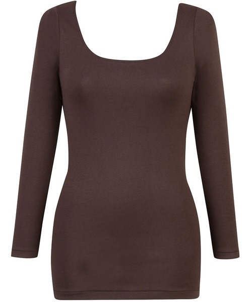 WING(ウイング)の「「綿の贅沢オーガニック」 あったかインナー 8分袖(インナーウェア/肌着・レディース・ブラック/ピンク系その他/アイボリー/チョコ/ベージュ/グリーン/サンドベージュ/ライトブラウン/グレー・L/S/LL/M/3L/4L)」の5枚目の写真