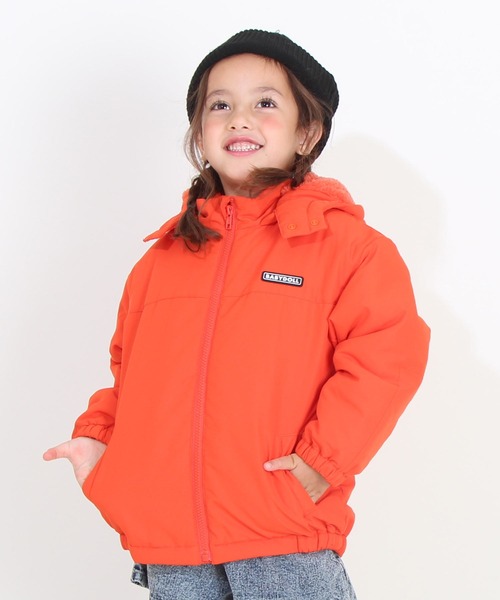 BABYDOLL（ベビードール）の「親子お揃い 中綿ブルゾン8644K（ダウンジャケット/コート・キッズ・パープル/レッド/ベージュ/マスタード/ブルー/グリーン/ブラック/チャコールグレー・110cm/120cm/140cm/130cm/90cm/150cm/100cm）」の8枚目の写真