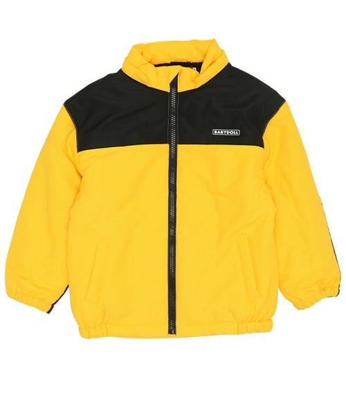 BABYDOLL（ベビードール）の「親子お揃い 中綿ブルゾン8644K（ダウンジャケット/コート・キッズ・パープル/レッド/ベージュ/マスタード/ブルー/グリーン/ブラック/チャコールグレー・110cm/120cm/140cm/130cm/90cm/150cm/100cm）」の16枚目の写真